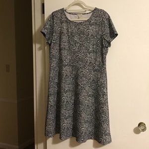 Talbots Paisley Dress